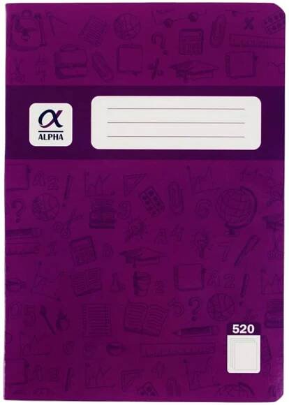 Alpha Premium Sešit 520 A5, čistý, 20 listů | 1 ks | Albert