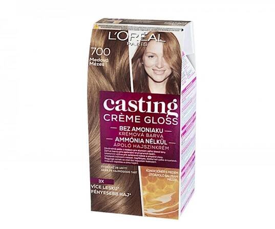 L'ORÉAL PARIS Casting Creme Gloss 700 Medová - Barva na vlasy