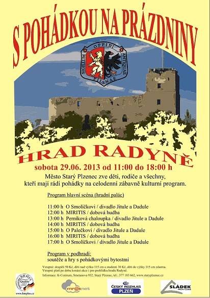 S pohádkou na prázdniny - hrad Radyně