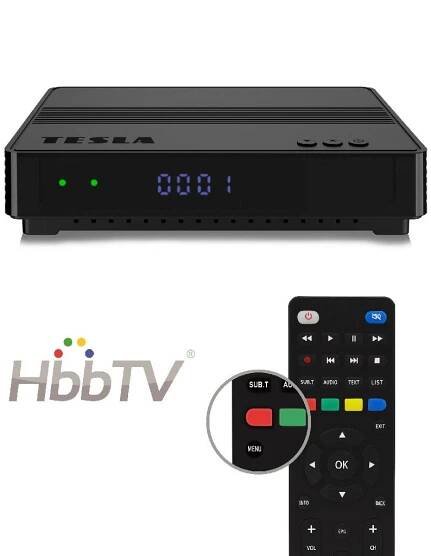 TESLA HYbbRID TV TH210 set-top box s HbbTV