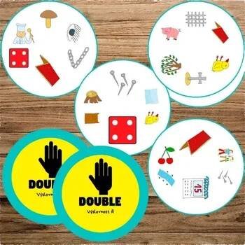 Logopedické kartičky - Double - hláska Ř