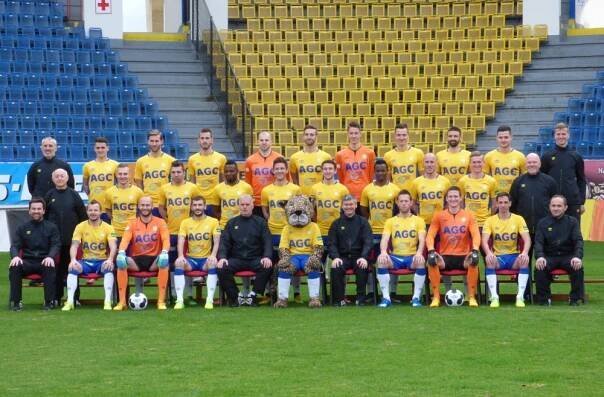 Tepličtí fotbalisté se fotili na plakát - Žít Teplice