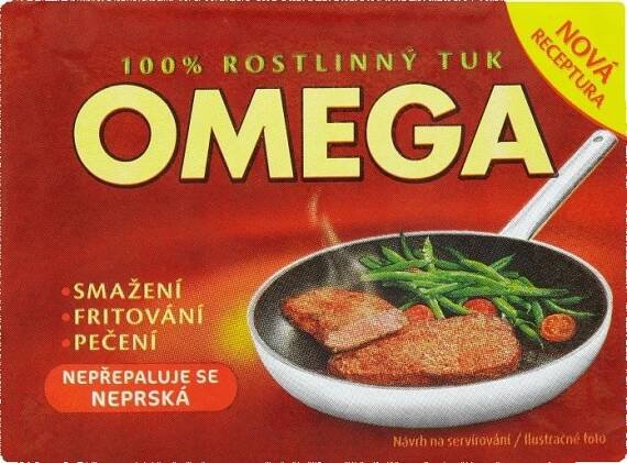 Omega 100% rostlinný tuk 250 g od 40 Kč