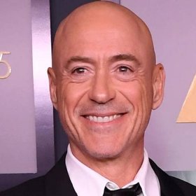 Robert Downey Jr. shocks fans as actor looks unrecognizable with bald head at awards show with wife Susan...