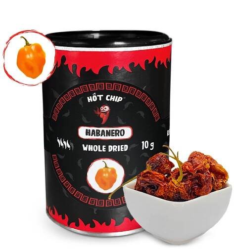 Hot Chip Habanero sušené papričky 10 g od 79 Kč - Heureka.cz