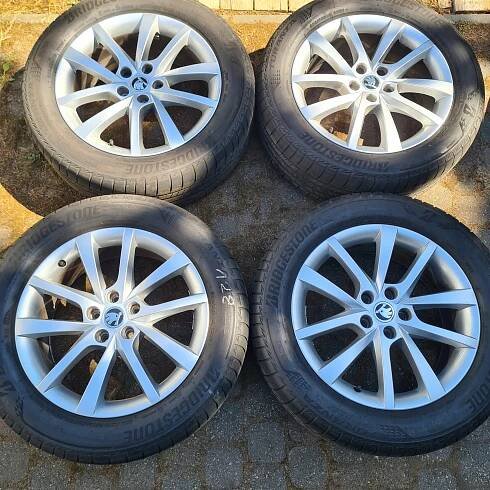 LÉTO KOLA 18'' SKODA KODIAQ VW TIGUAN Seat TARRACO AUDI Q3 235/55 R18
