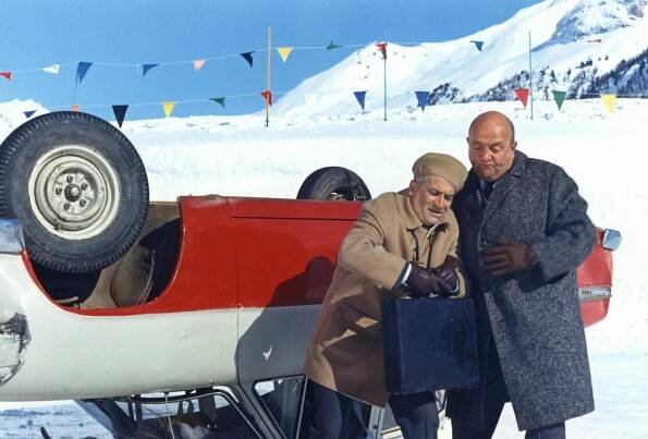 Grand restaurant pana Septima - Z filmu - Louis de Funès, Bernard Blier