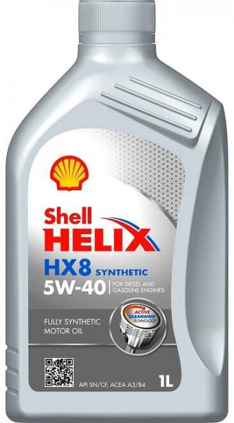 Shell Helix HX8 Synthetic 5W-40 1L