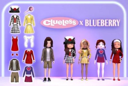 House of Blueberry launches Roblox fashion collection inspired by Clueless