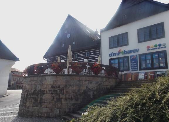 Pizzérie a Penzion, dům zvaný Srdíčko v Jablonném nad Orlicí