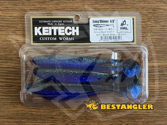 Keitech Easy Shiner 4.5" Black Blue