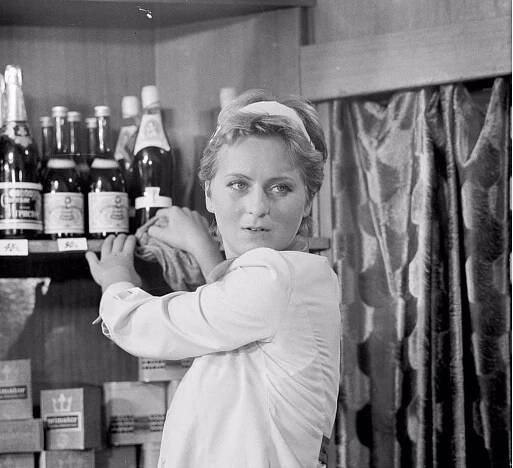 FOTO: Simona Stašová coby Zuzana v seriálu Žena za pultem (1977). – stránka 1