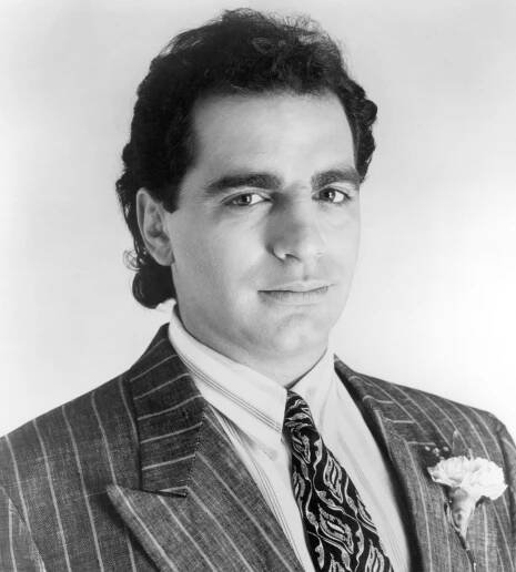Black and white portrait of Joe Marinelli.