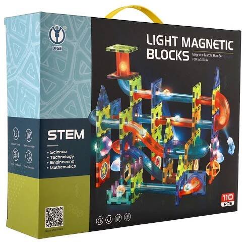 Dige Toys Light Magnetics Blocks 110 ks od 643 Kč