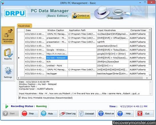 Keylogger Software