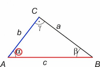 Kalkulátor stran a úhlů trojúhelníku