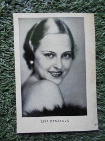 Zita Kabátová - 6 ks staré časopisy + foto - Knihy a časopisy