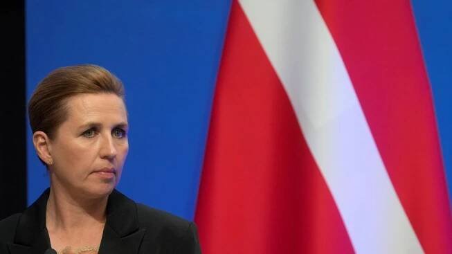 Dánska premiérka Mette Frederiksenová na summite NATO v Litve.