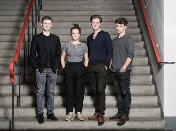 Jack Hofer, Sophie Stockinger, Dominic Marcus Singer, Simon Morzé - L'Animale - Promo