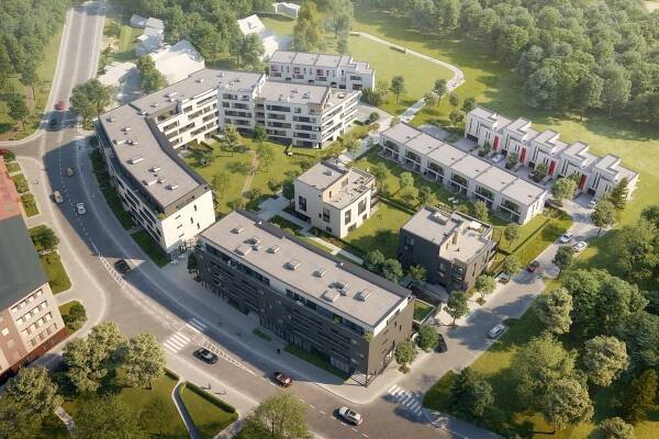 V Braníku začíná vyrůstat bytový areál s 15 řadovými domy a 140 novými byty - RETREND - zpravodajský magazín z oblasti Real Estate aj.