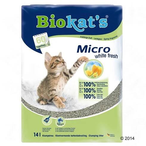BIOKATˇS MIKRO WHITE FRESH
