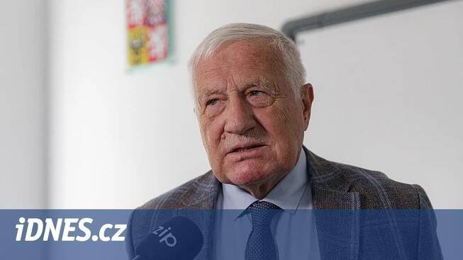 Ze setkání Blažka s Nejedlým nedělejme kauzu, řekl Klaus. Sám by na schůzku nešel - iDNES.cz