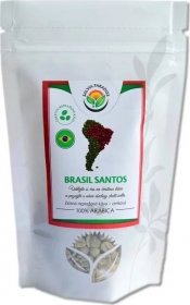 Salvia Paradise Brasil Santos zelená nepražená zrnková 250 g od 101 Kč