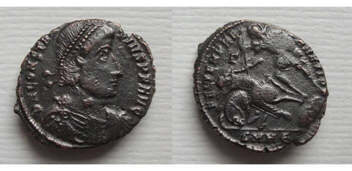 Constantius II - fallen horseman, Heraclea (D2179)