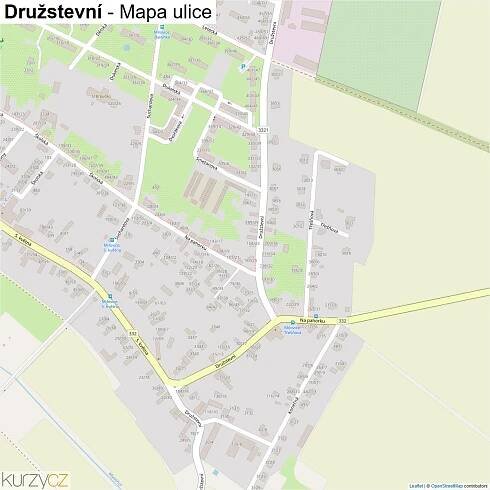 Družstevní - mapy | Kurzy.cz