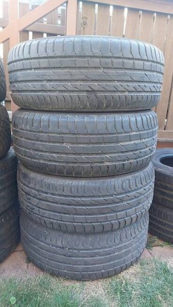 Pneu letní, 4 ks, rozměr 215/55/16, 97V, zn. NOKIAN
