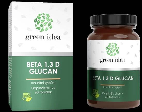 Green idea Beta 1,3 D Glucan - tobolky 60 ks | Consulta 
