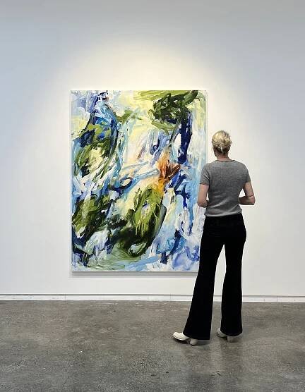 Todd Hunter, Sure Dug the Sea, 2022, Oil on canvas, 193 x 153 cm