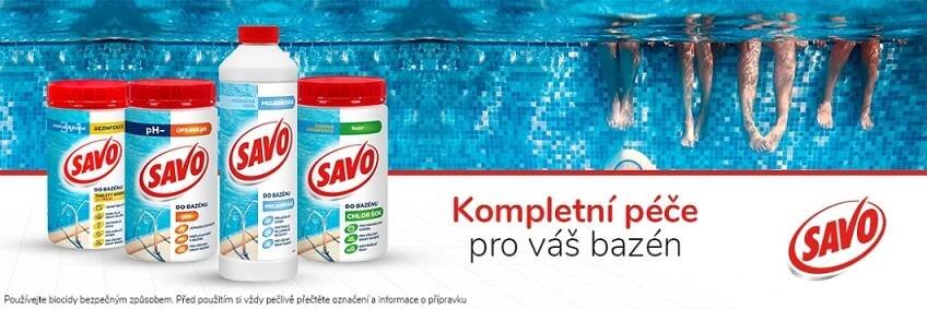 Péče o bazén Savo