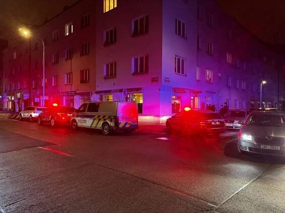 Zásah policie v pražských Nuslích