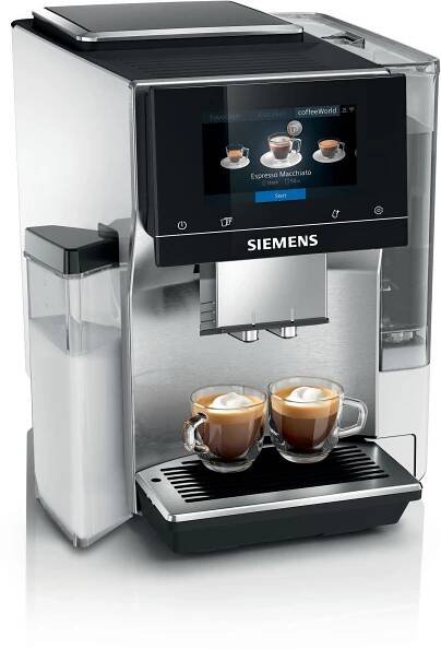 Automatický kávovar Siemens EQ700 Integral TQ715R03 bílý/nerez