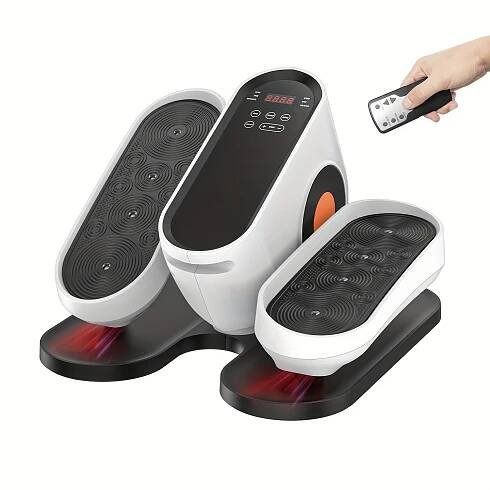 13-Speed Under Desk Elliptical Machine, Ellipse Leg Exerciser For Seniors Fully Assembled, Quiet & Portable Electric Seated Pedal Exerciser
