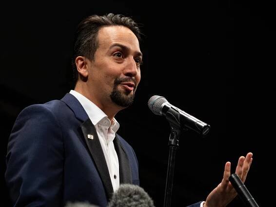 Lin Manuel Miranda Press Conference, San Juan, 2019