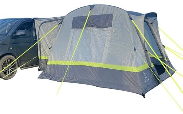 OLPRO OLPRO Cubo Breeze v2 Campervan Awning -Lime & Grey