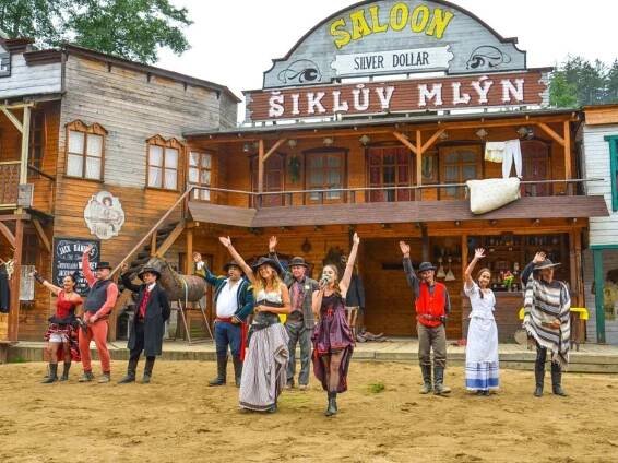Šiklův mlýn – Westernové městečko