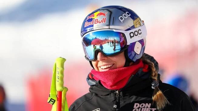 Ledecká: První na trati, osmá v cíli. V závodě super-G na vítězku ztratila 61 setin