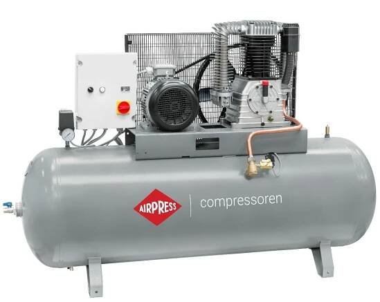 Olejový kompresor 500L, HK 1500-500 SD K50/500 AP FT 10 14 BAR, Airpress 360674