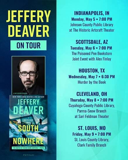 South Of Nowhere book tour schedule