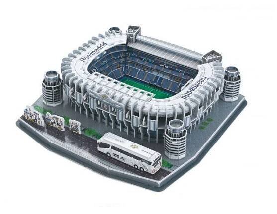 Puzzle 3D stadion Real Madrid FC