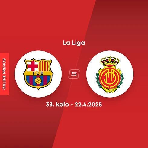 La Liga: Mallorca s Valjentom podľahla Barcelone, Greif nechytal