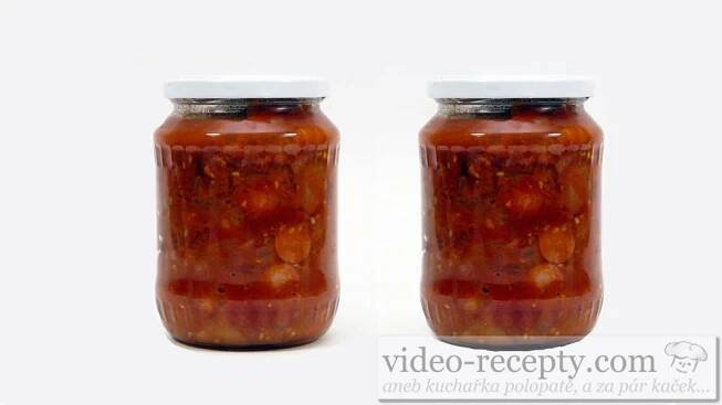 Sterilované lečo - videorecept