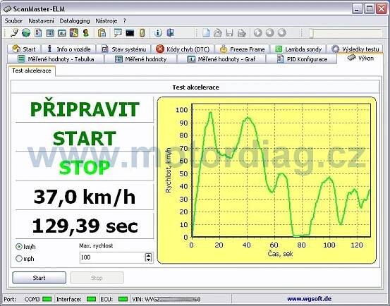 ScanMaster 2.1 CZ - multiznačková diagnostika OBD v češtině - MOTORDIAG - autodiagnostika, VAG-COM , OBD , KWP2000 , OBD