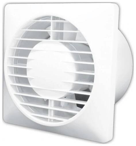 DOSPEL Koupelnový ventilátor SOLO 100 ø 10 cm; bílý
