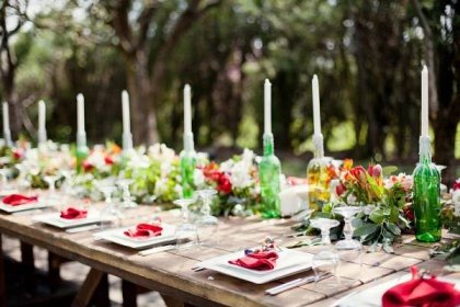 Výzdoba svatební tabule – rady a tipy