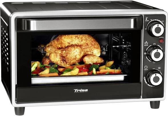Trisa Forno Gusto mini trouba s grilovací jehlou 23 l