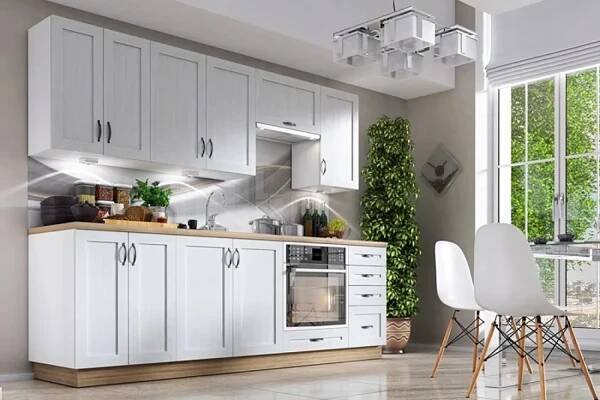 Gala Meble Royal 220/220 cm bílá sosna skandinávská/dub divoký od 12 670 Kč
